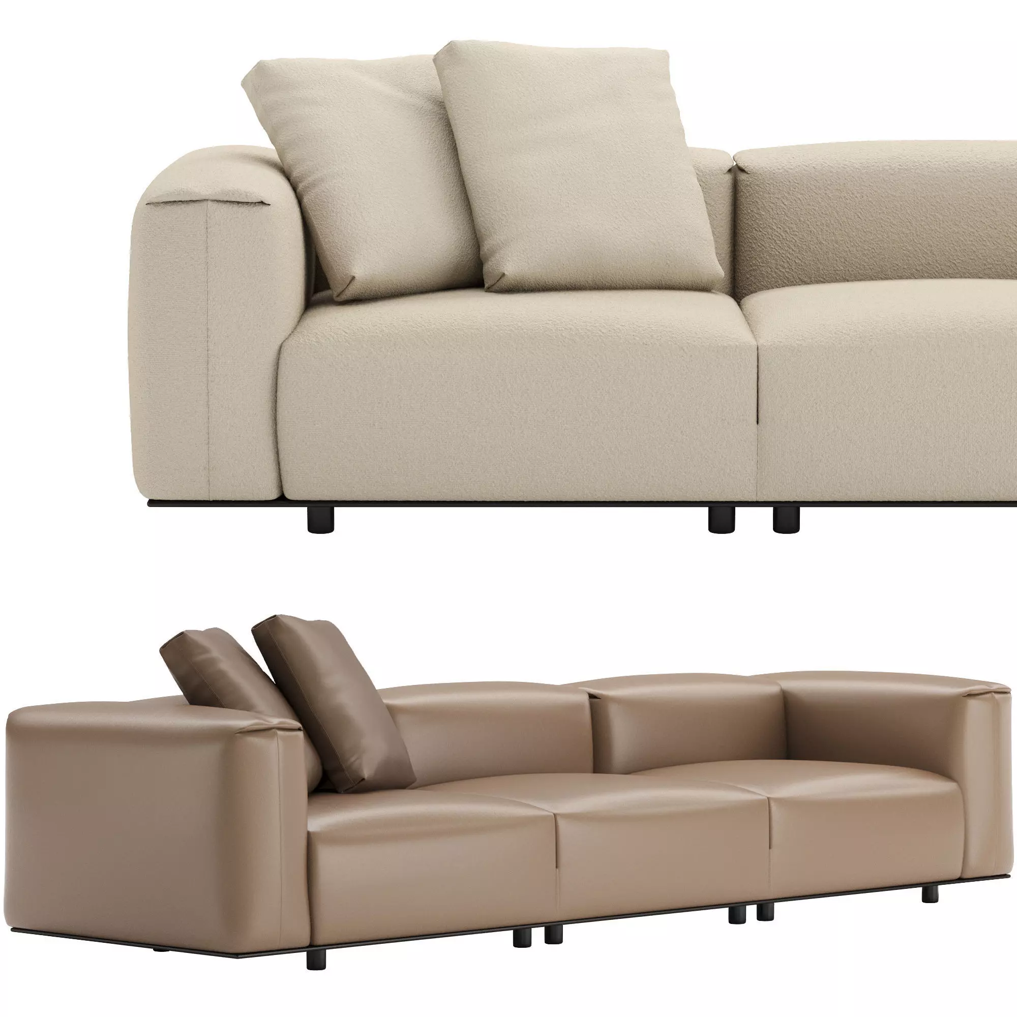 Dambodue Sofa 3D model_2