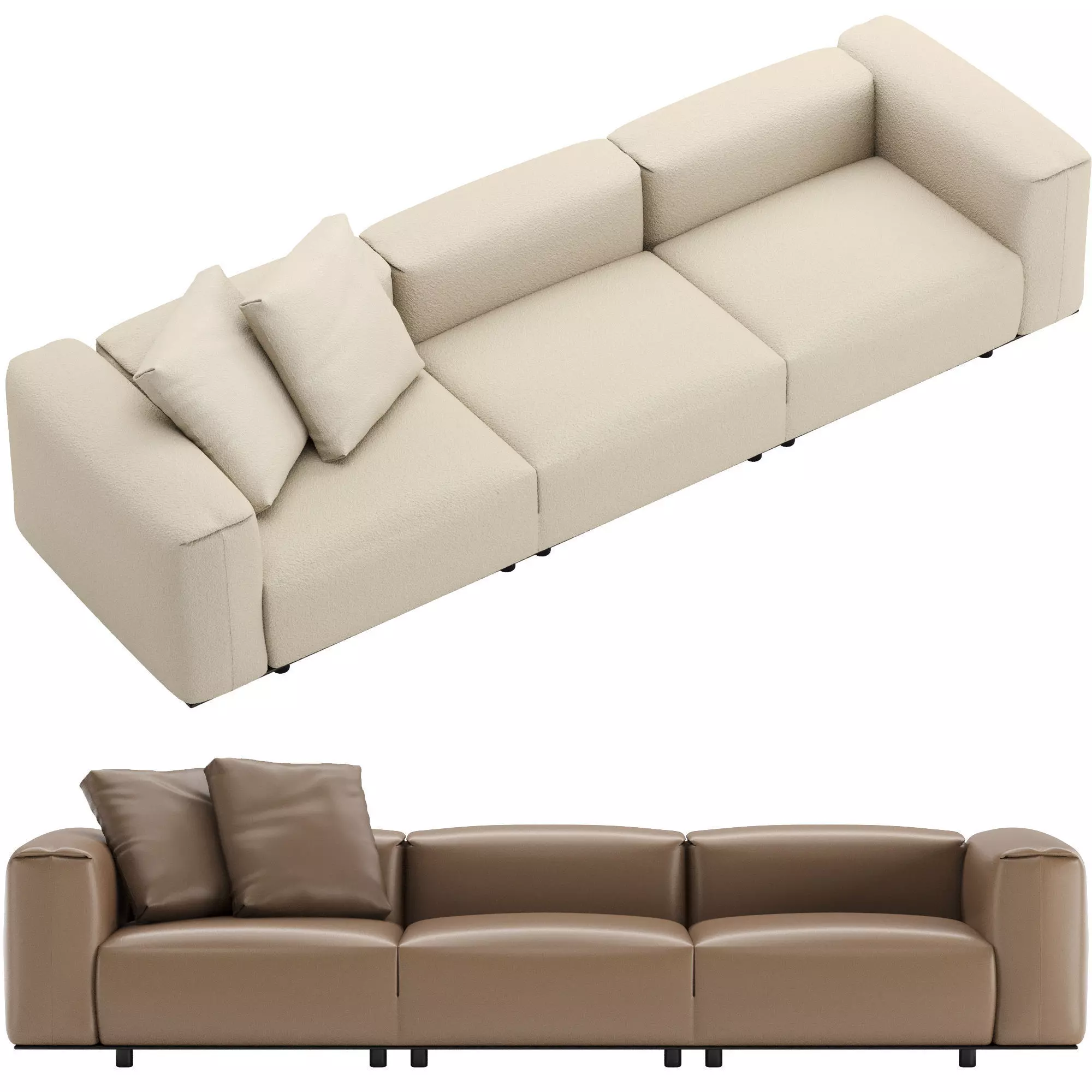 Dambodue Sofa 3D model_5