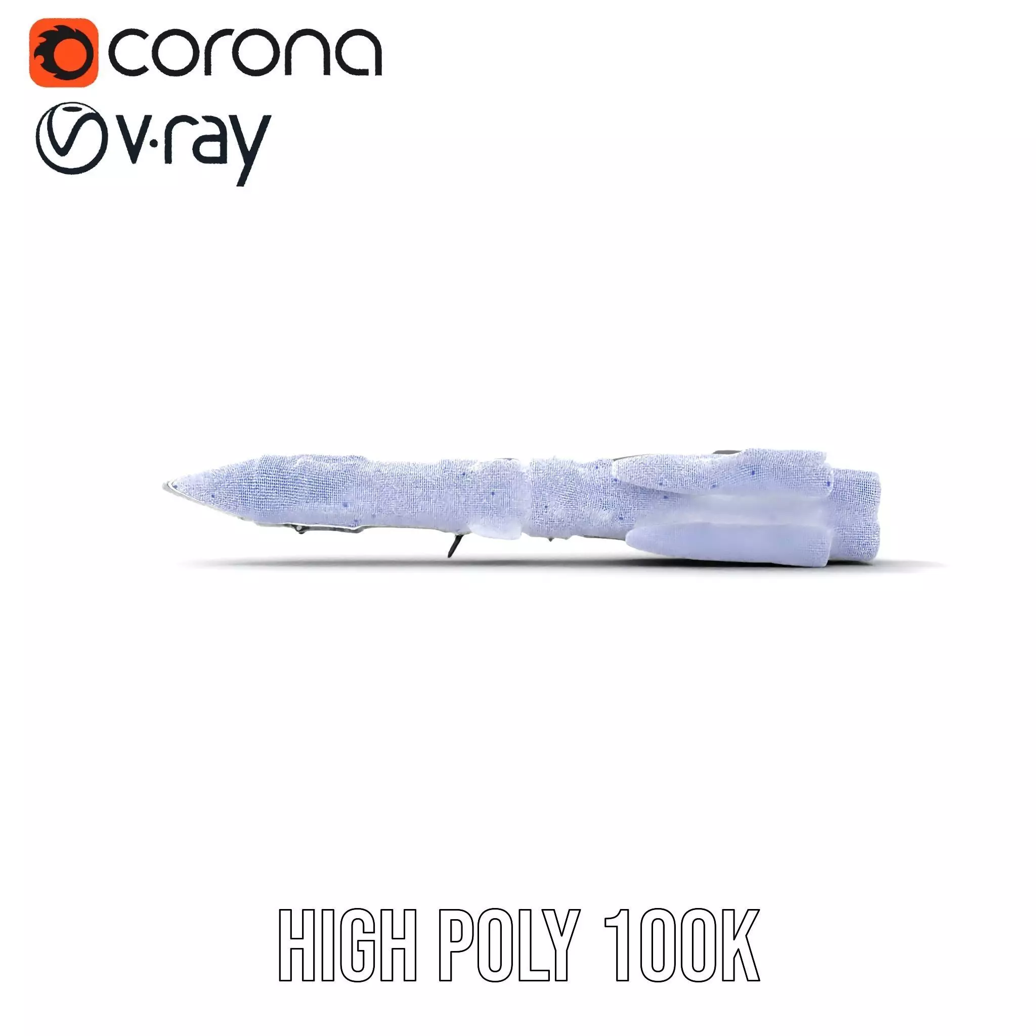 Futuristic Space Rocket model pack Low-poly 3D model_34