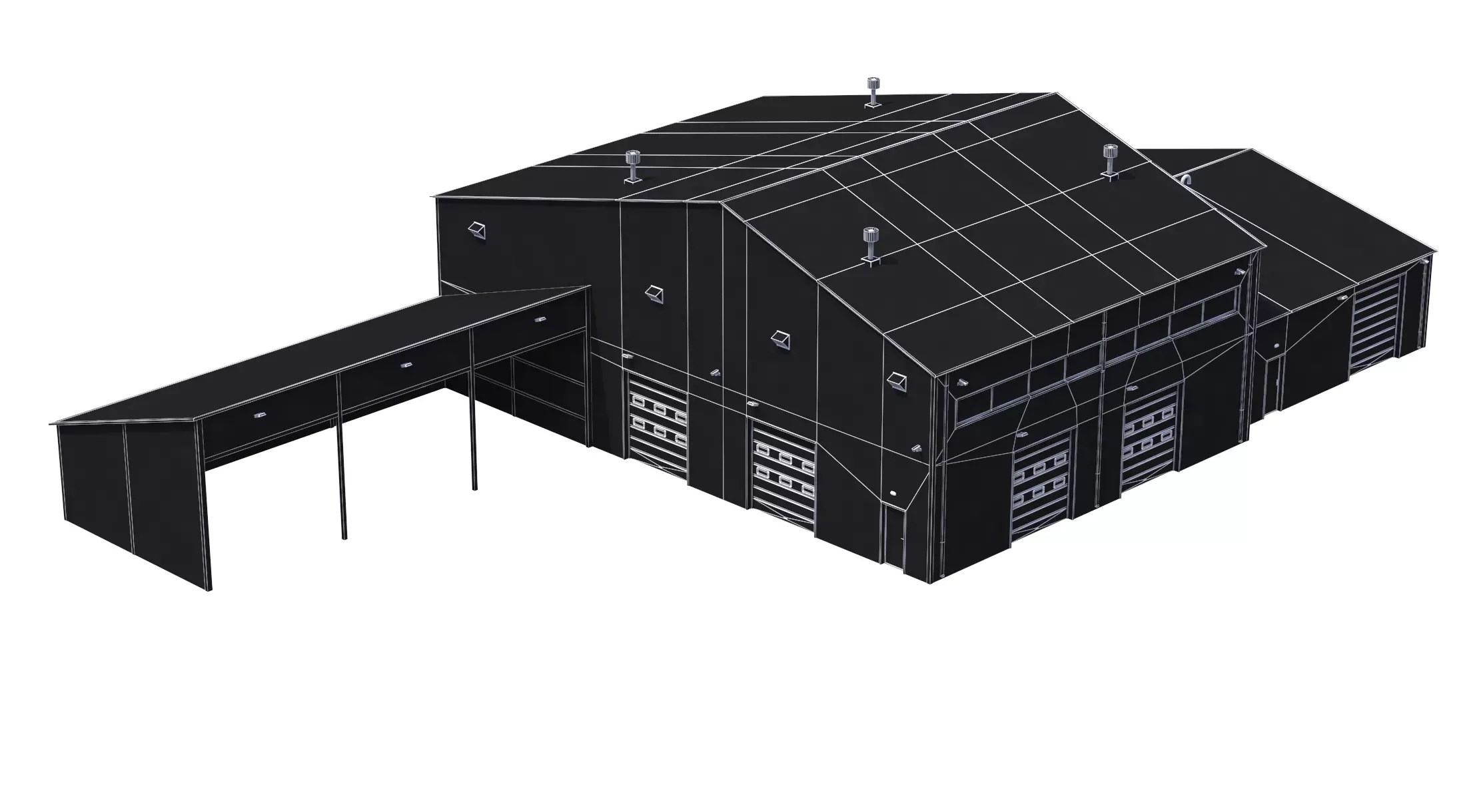 5 Industrial Buildings Collection _31