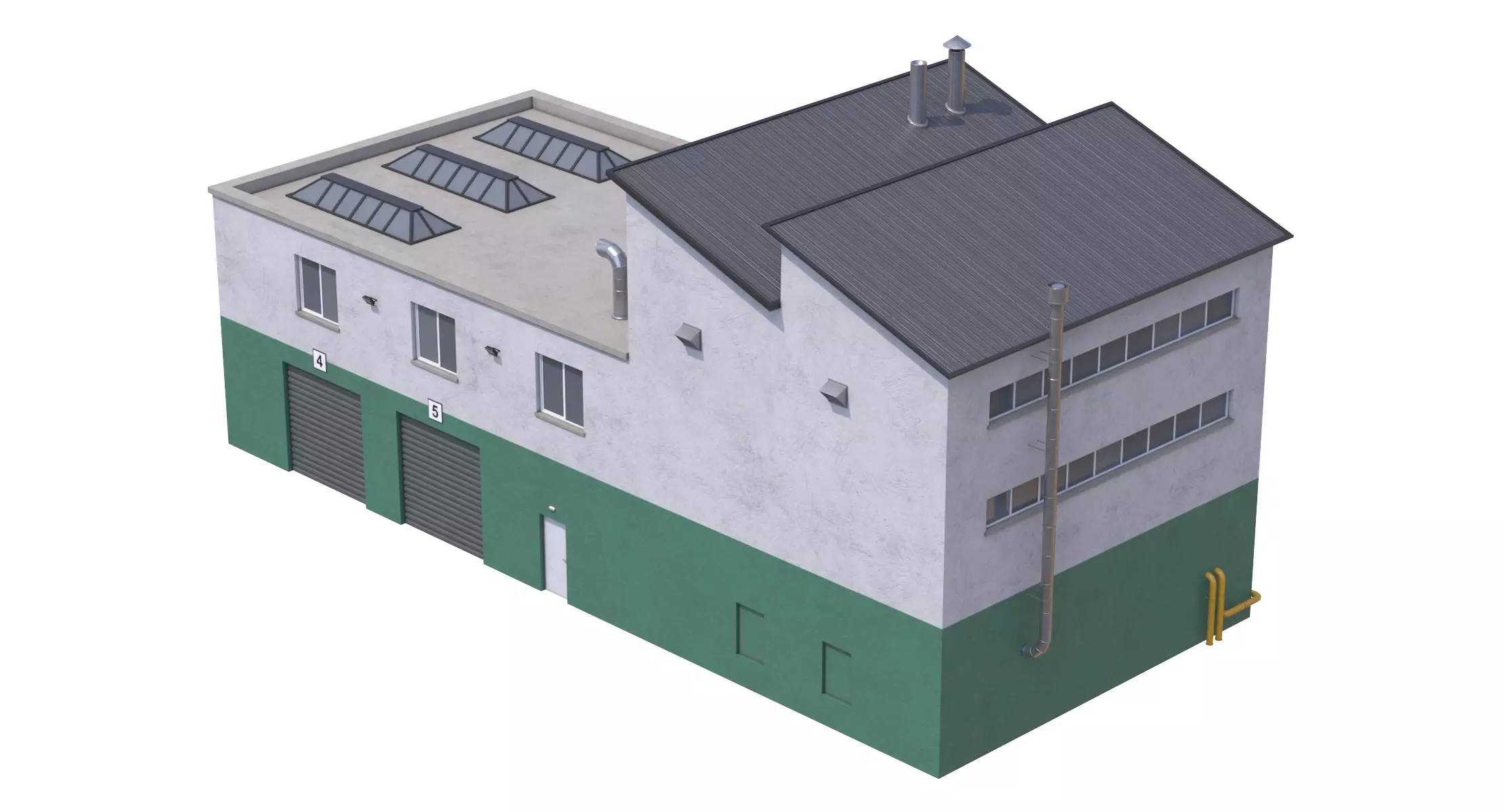 5 Industrial Buildings Collection _34