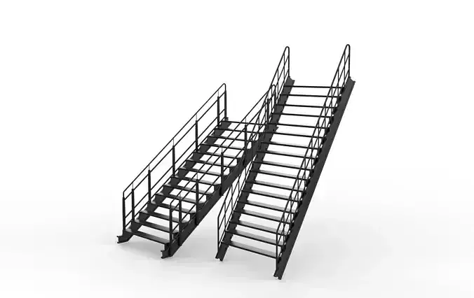 Industrial stairs