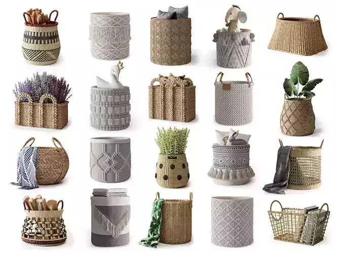 Baskets Big Collection 03