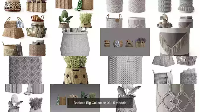 Baskets Big Collection 03