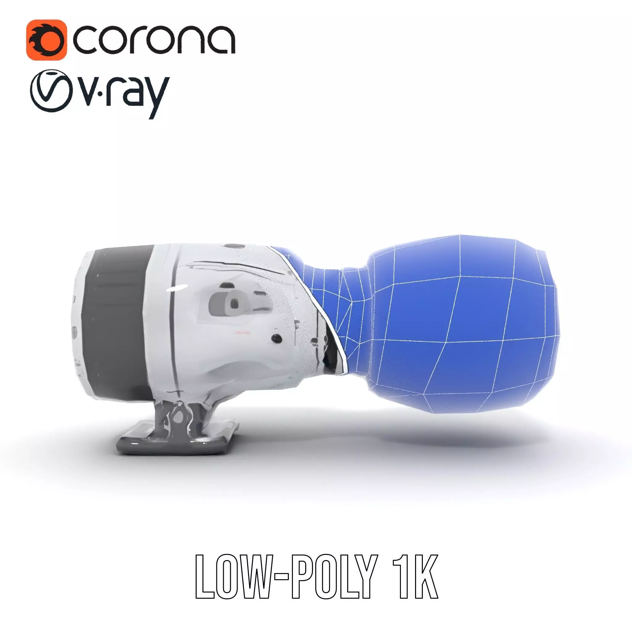 Detailed Jet Engine Turbine Model Pack for Design Projects Low-poly 3D model_22