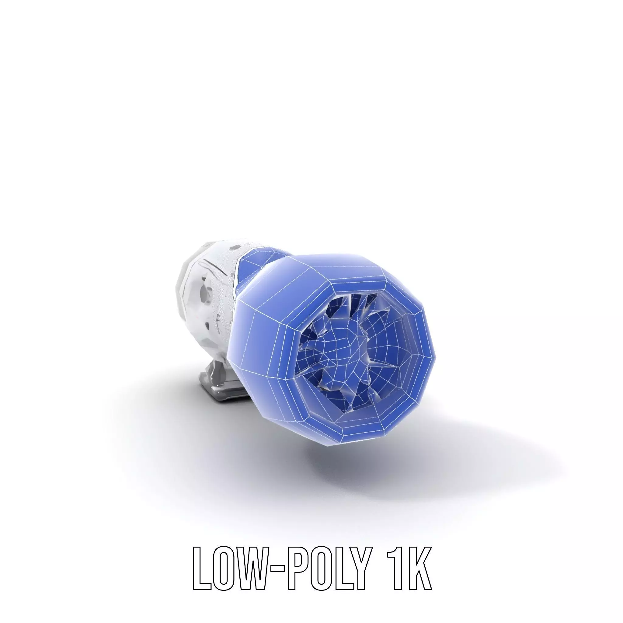 Detailed Jet Engine Turbine Model Pack for Design Projects Low-poly 3D model_28