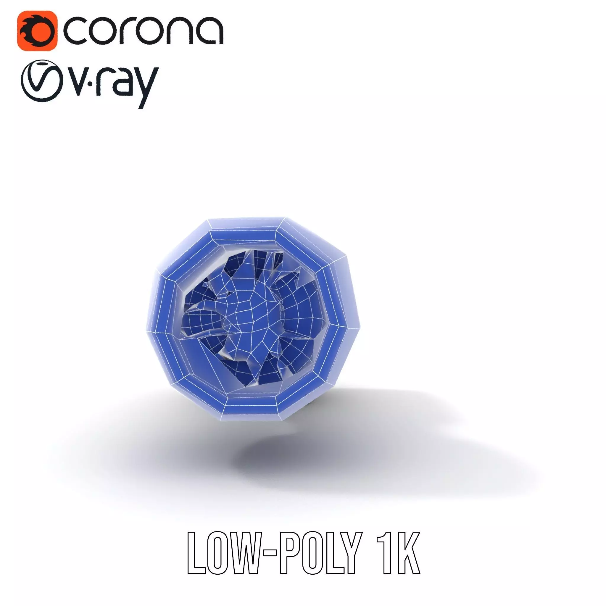 Detailed Jet Engine Turbine Model Pack for Design Projects Low-poly 3D model_19