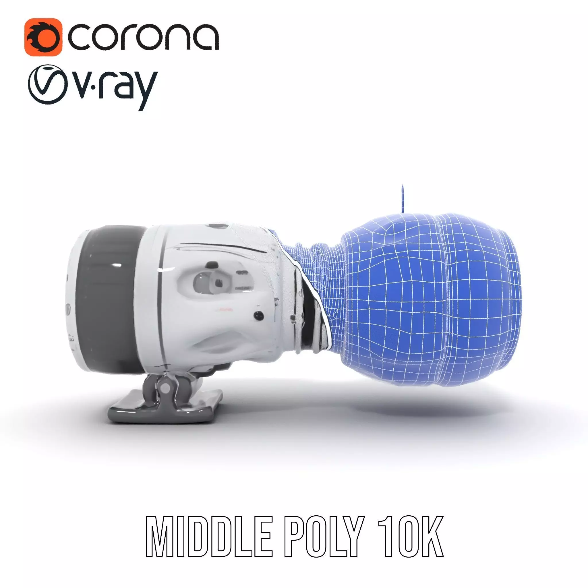 Detailed Jet Engine Turbine Model Pack for Design Projects Low-poly 3D model_30