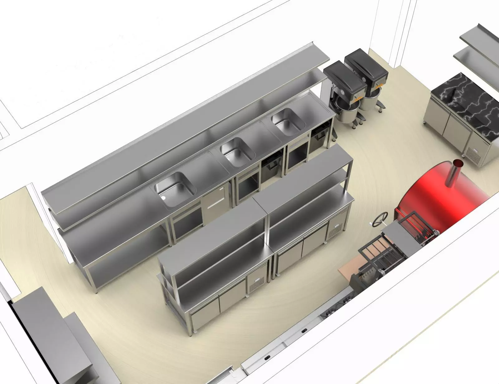 BEACH BAR  3D model_16