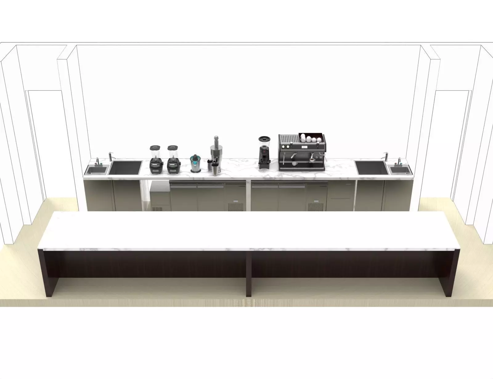 BEACH BAR  3D model_8