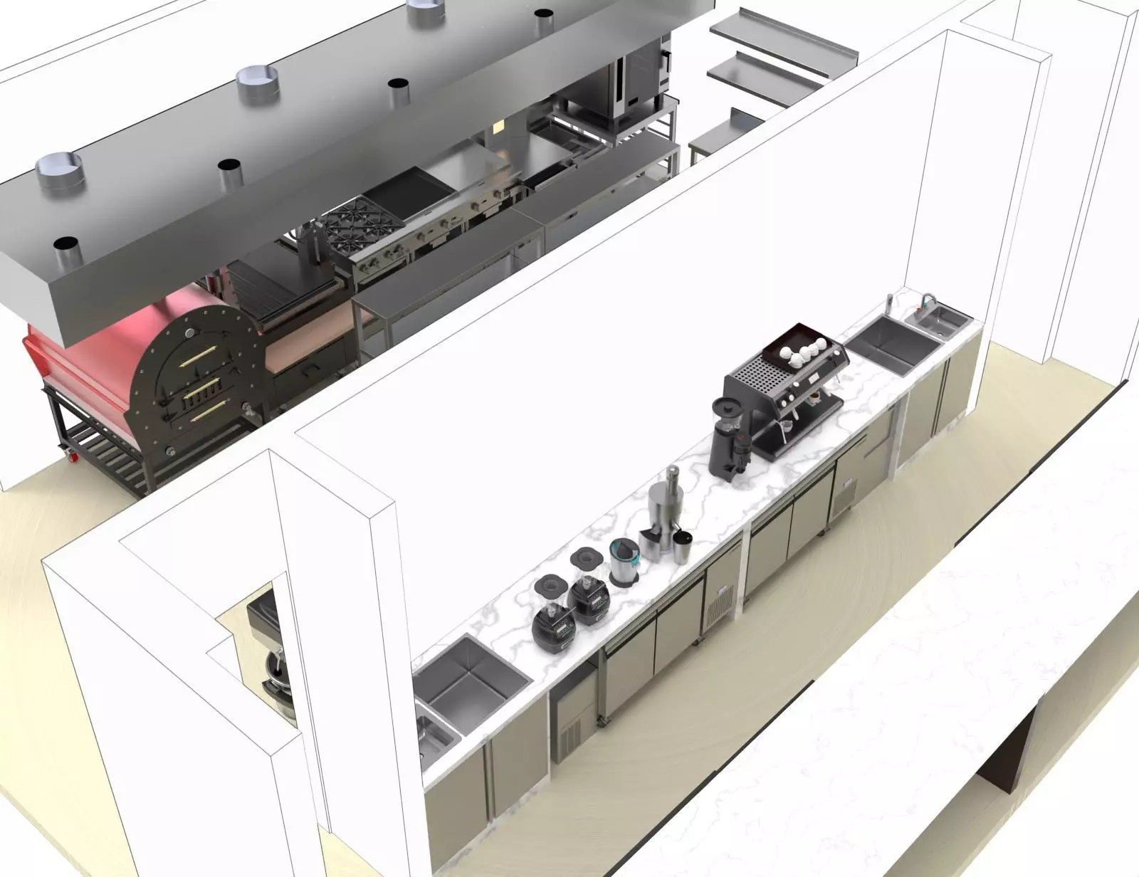 BEACH BAR  3D model_19