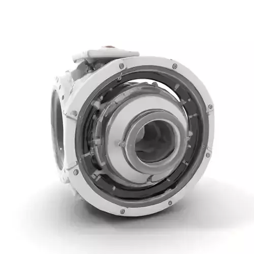 Futuristic Engine Component model pack Low-poly 3D model