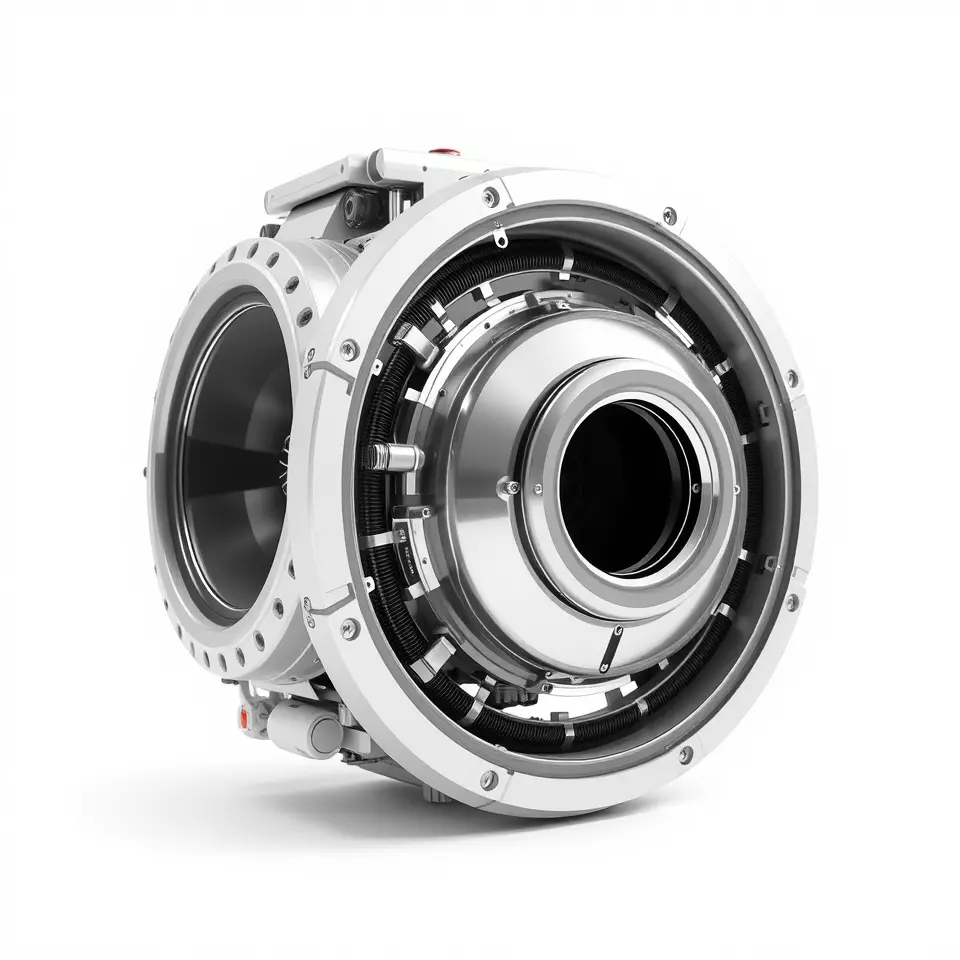 Futuristic Engine Component model pack Low-poly 3D model_3