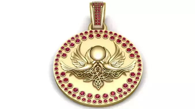 Egyptian Pear Pendant