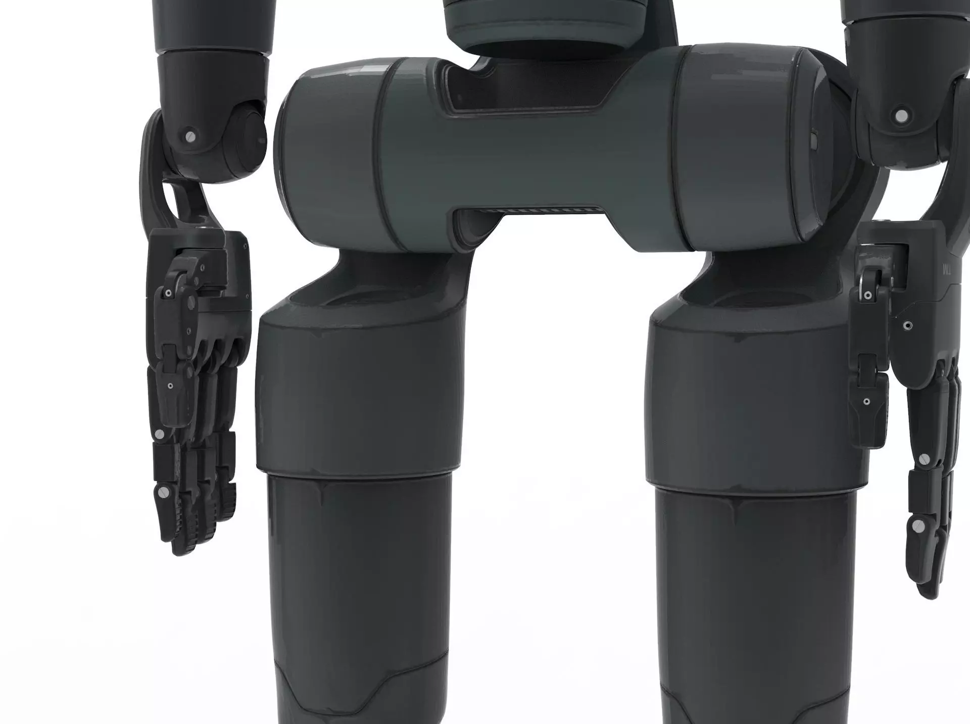 Humanoid Robot Android 3D model_14