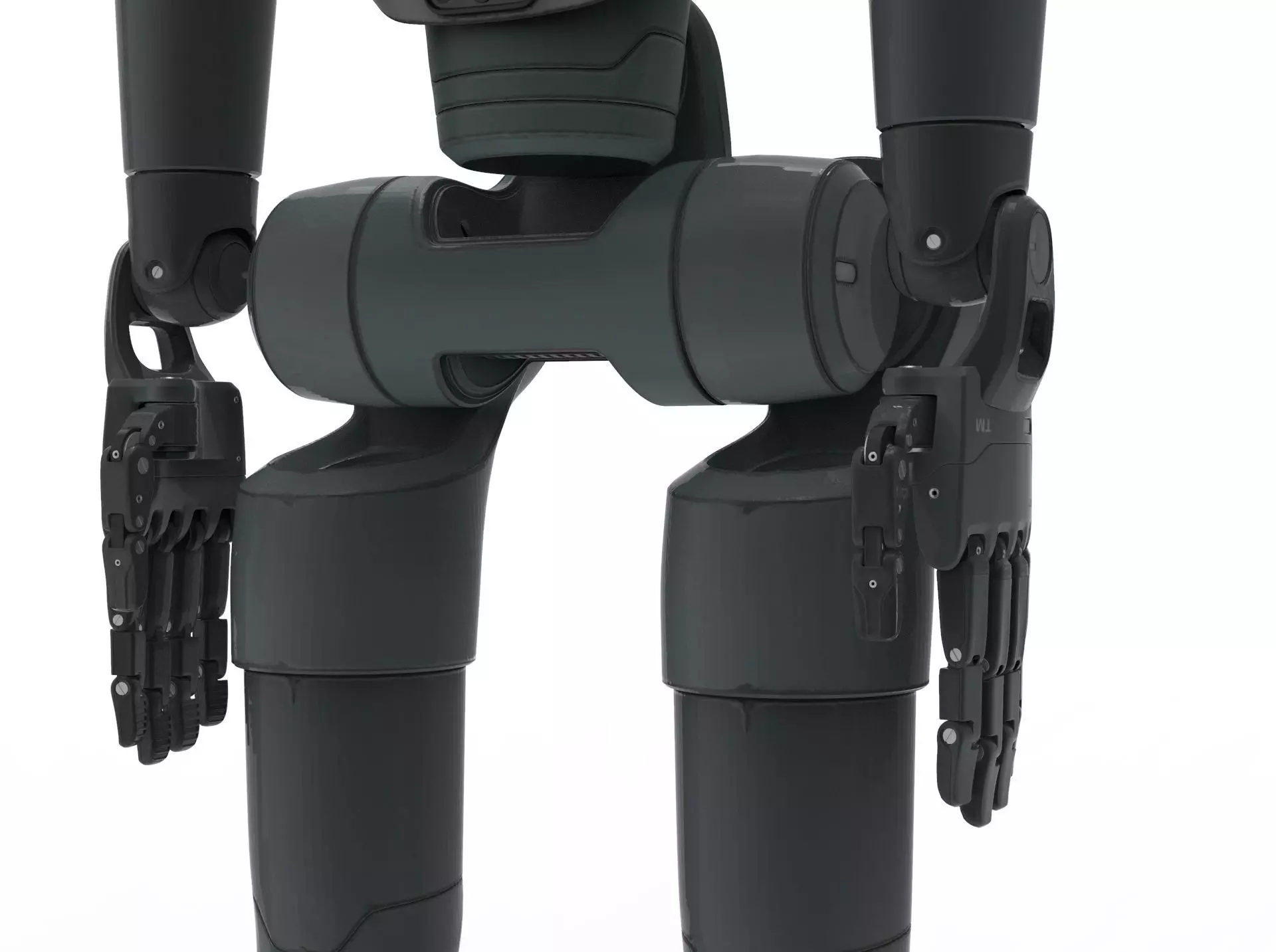 Humanoid Robot Android 3D model_10