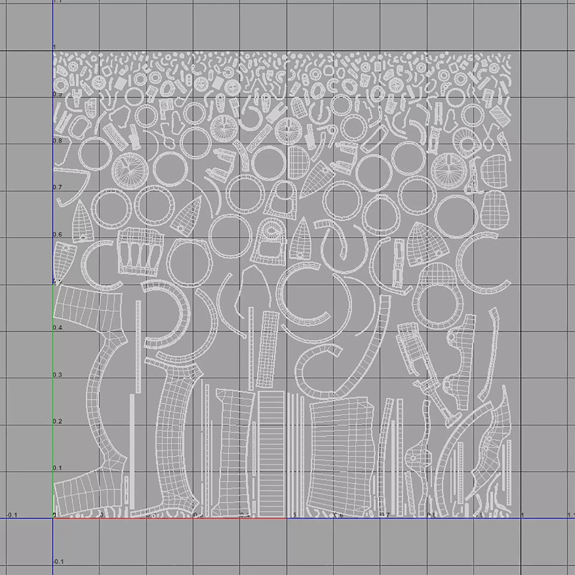 Humanoid Robot Android 3D model_27