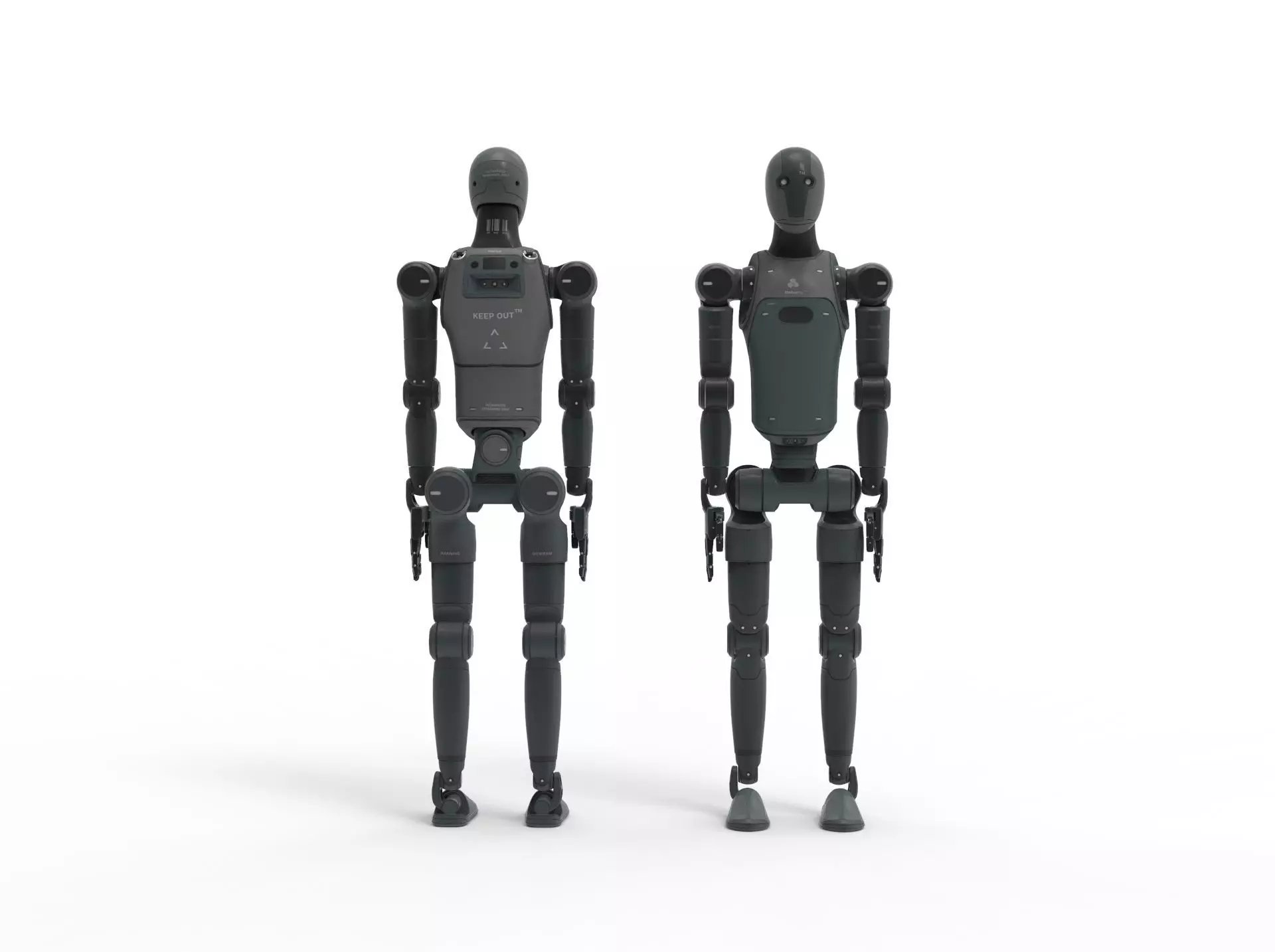 Humanoid Robot Android 3D model_2