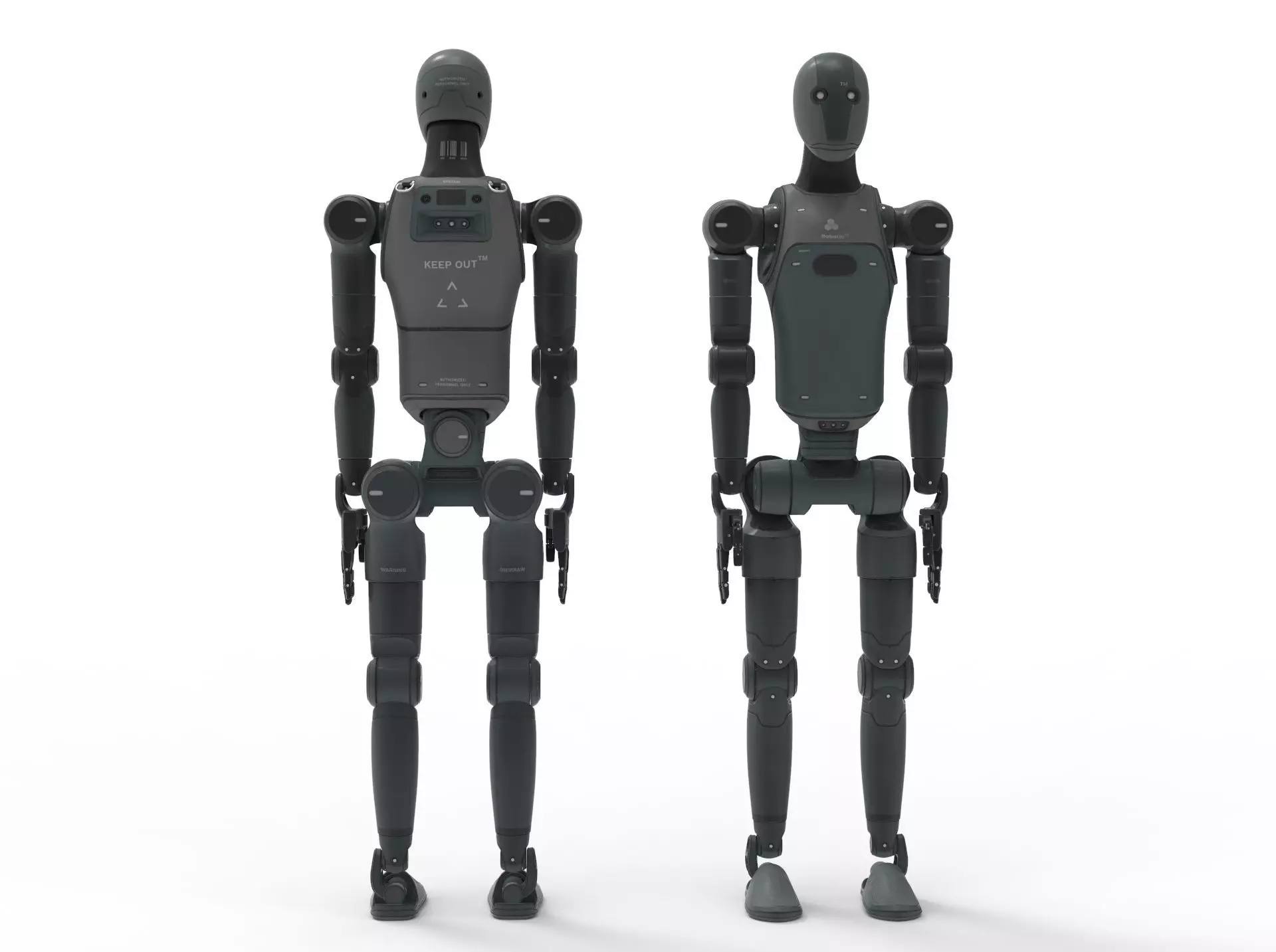 Humanoid Robot Android 3D model_8