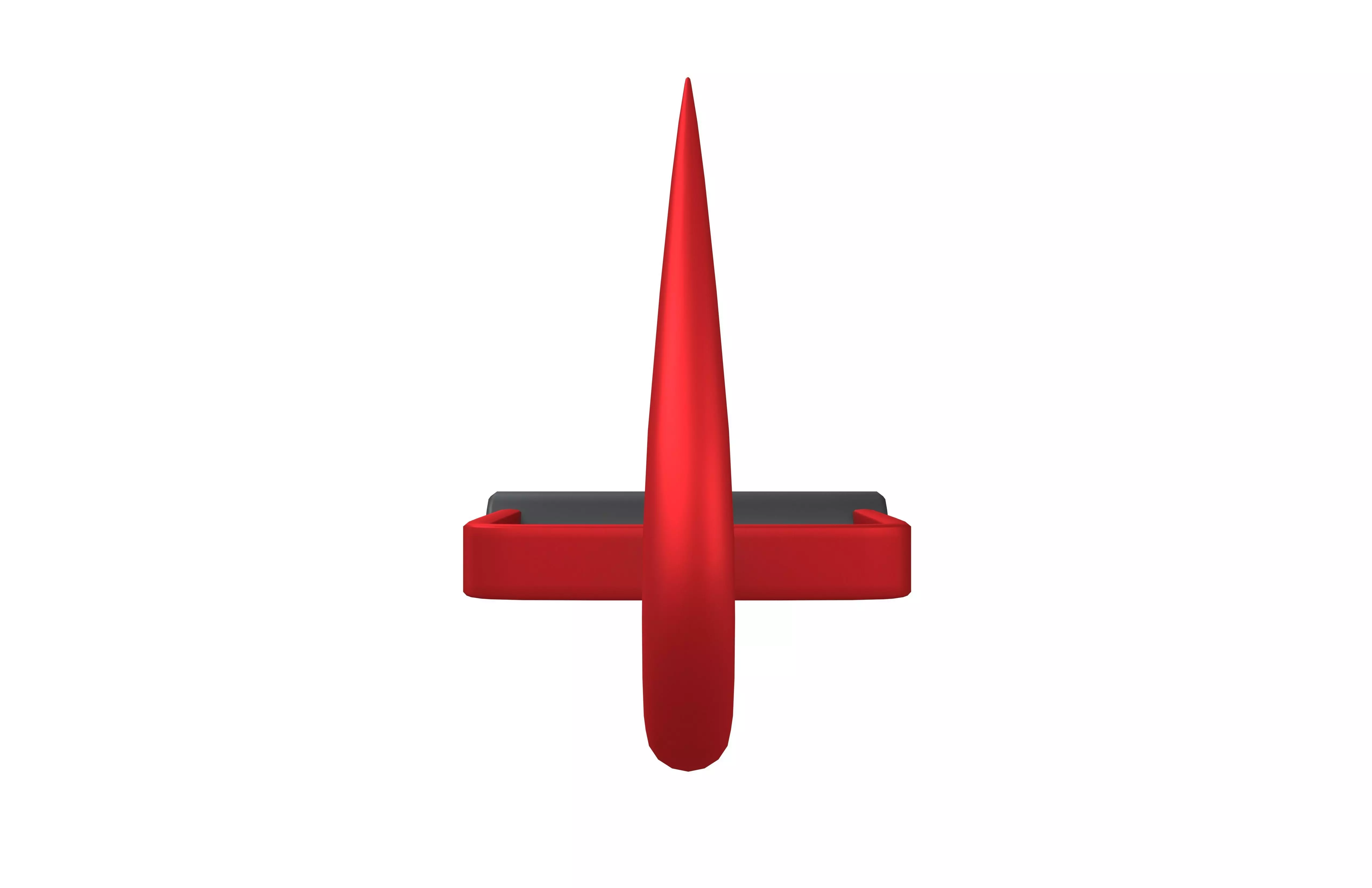 Hay Hook v1 001 Low-poly 3D model_1