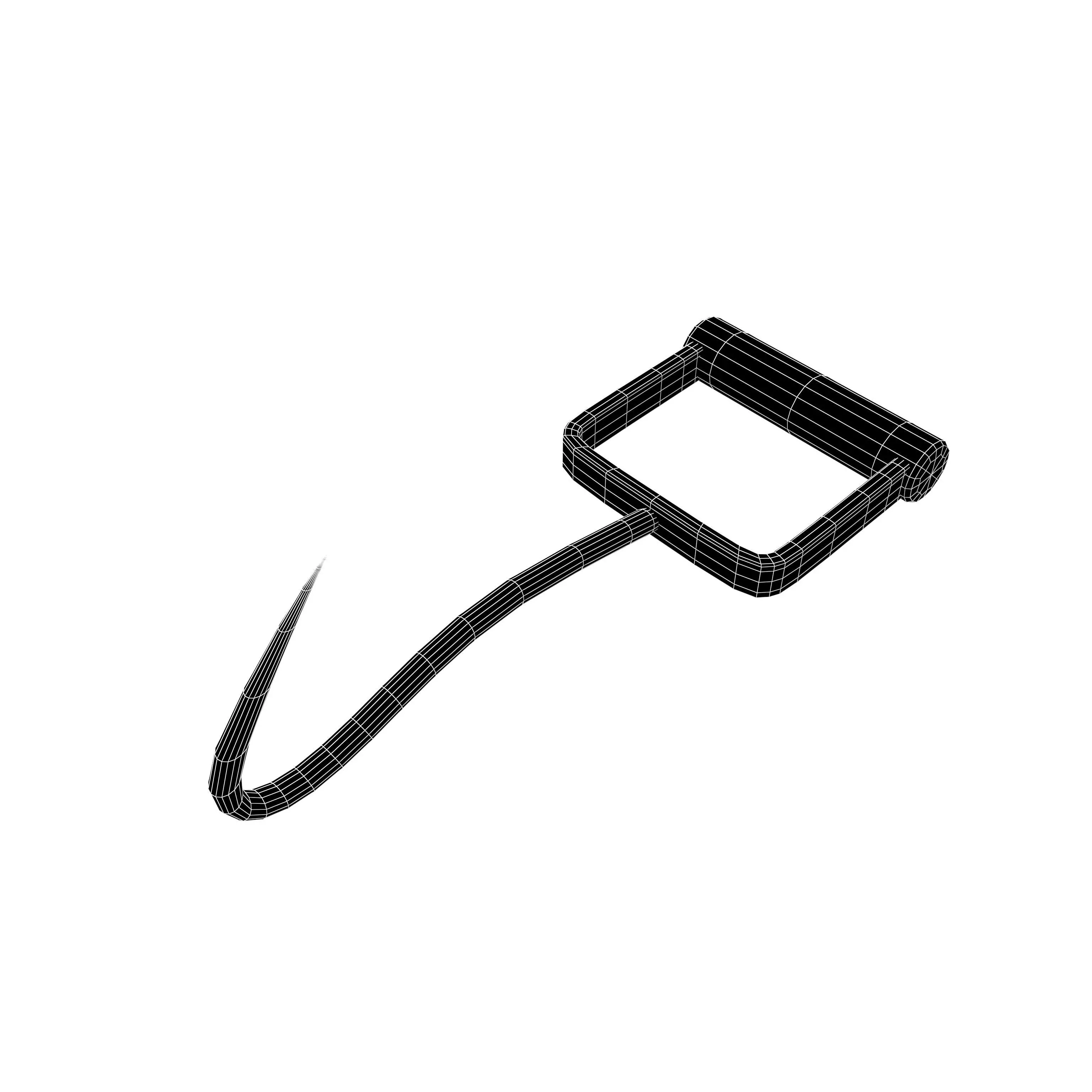 Hay Hook v1 001 Low-poly 3D model_4