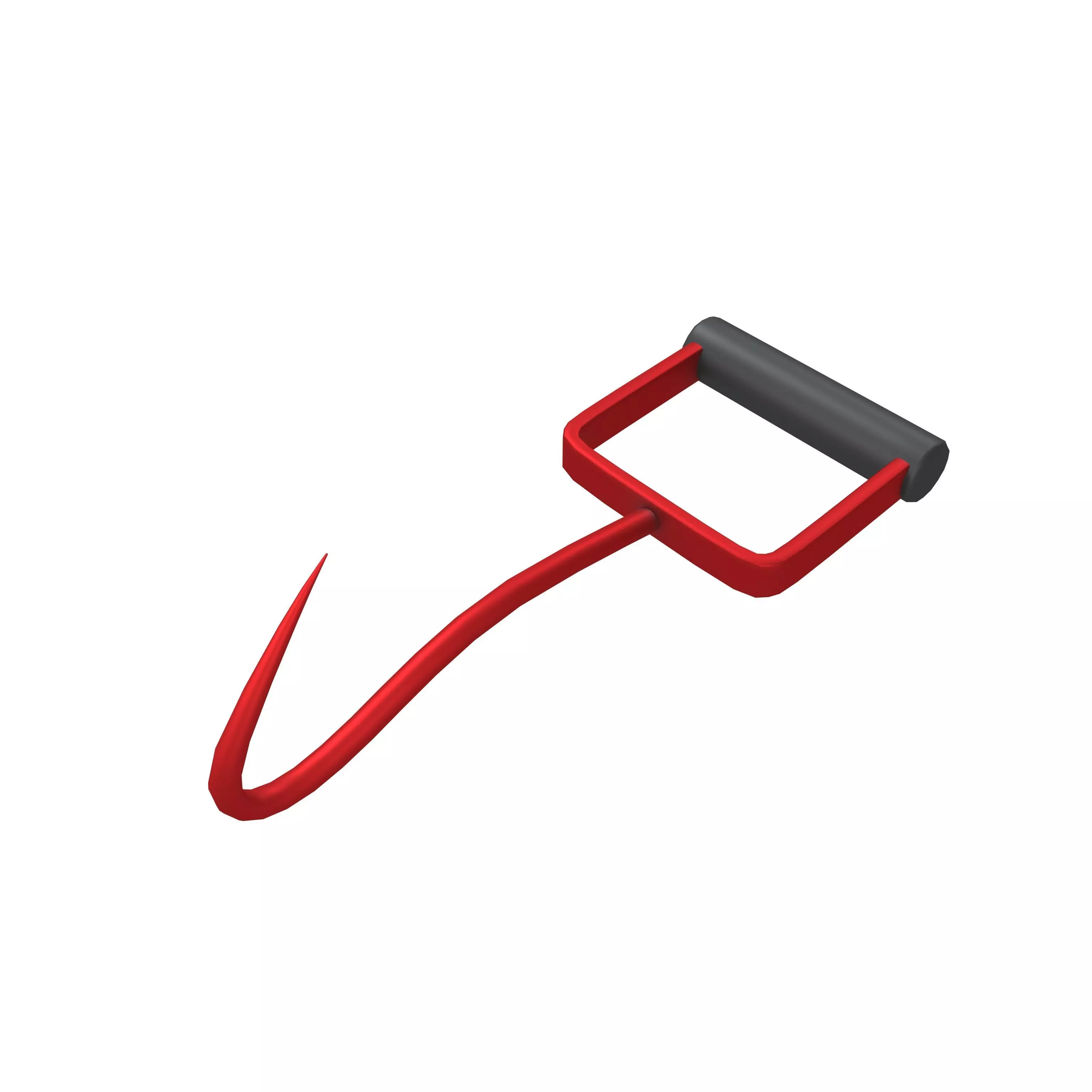 Hay Hook v1 001 Low-poly 3D model_0