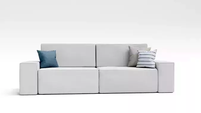Modern sofa 3D model