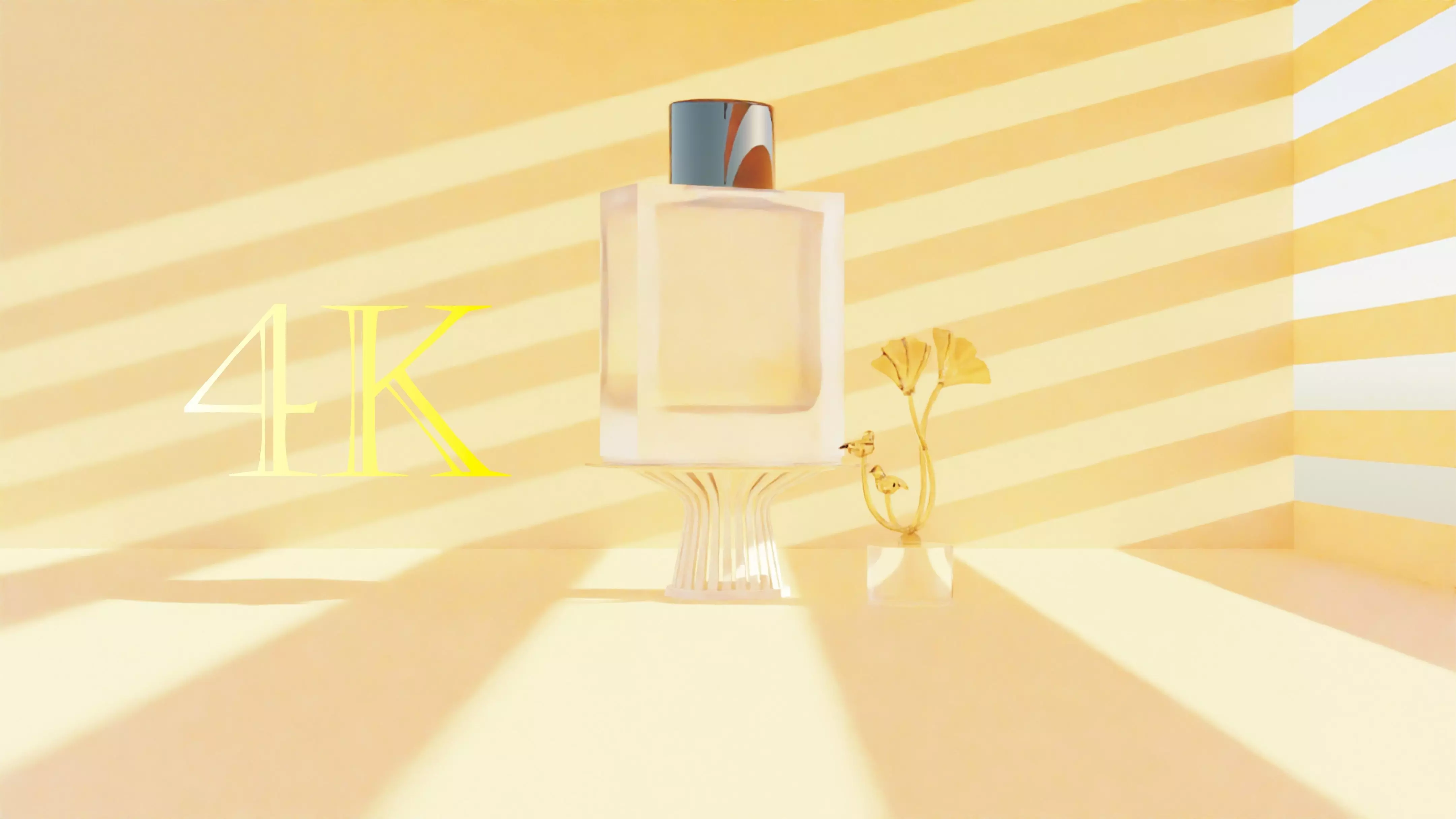 4k porfume Free low-poly 3D model_0