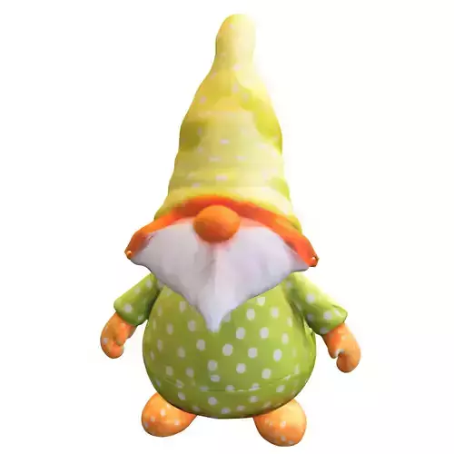 Polka Dot Garden Gnome
