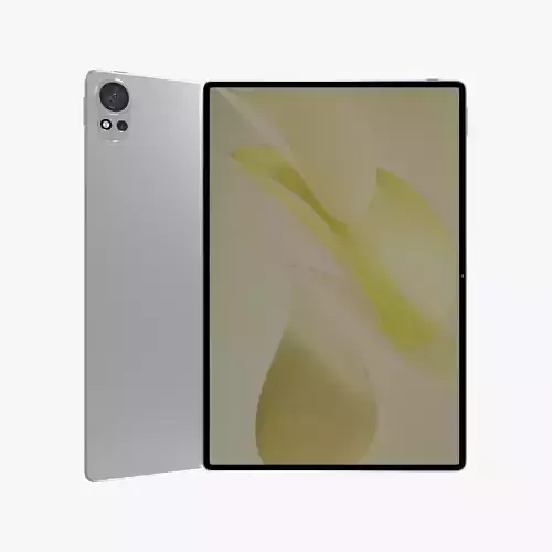 Huawei MatePad Air White 2025 Low-poly 3D model
