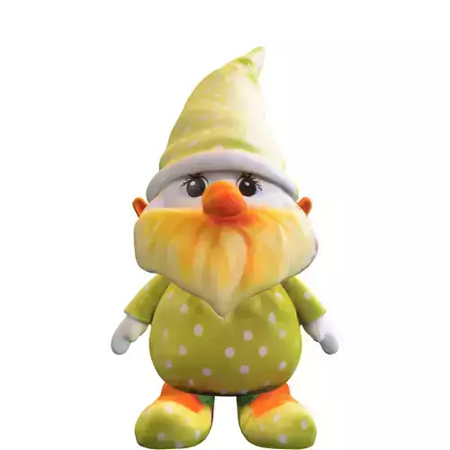 Polka Dot Garden Gnome