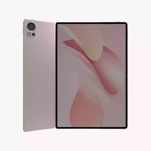 Huawei MatePad Air Pink 2025 Low-poly 3D model