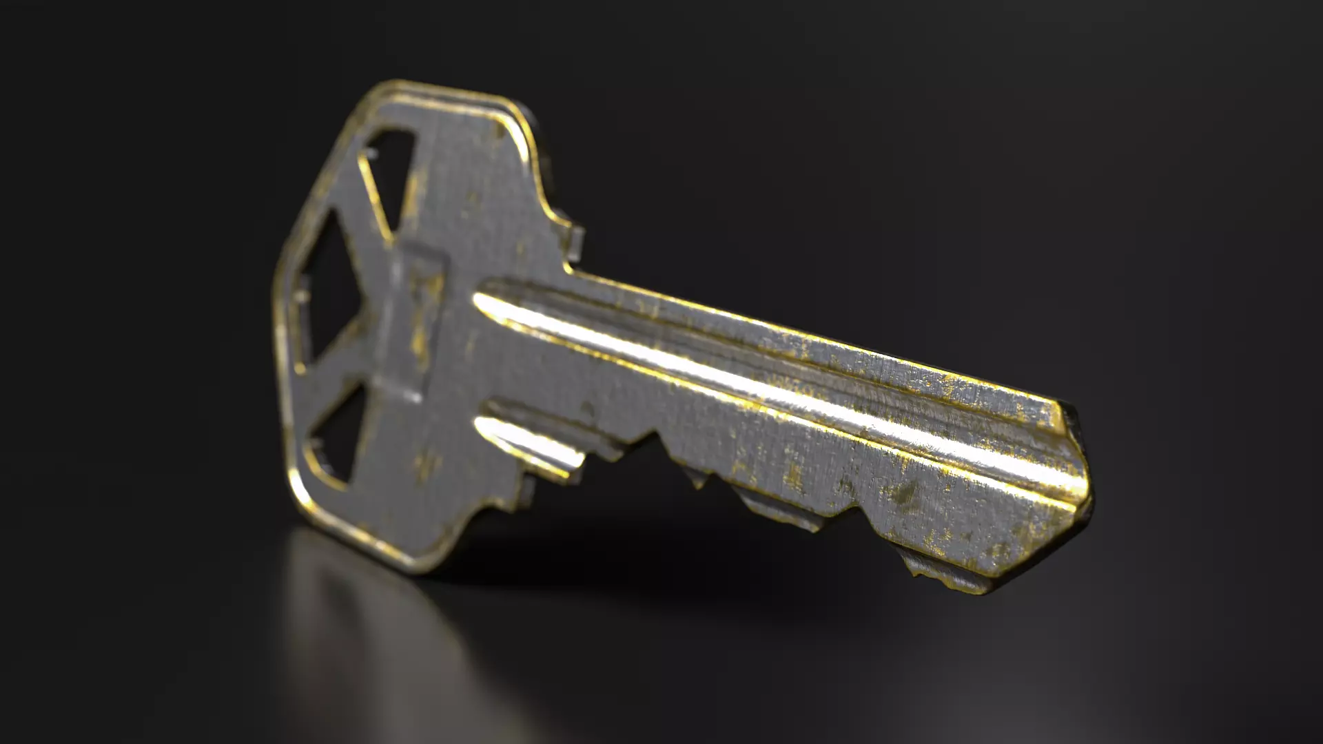 Photorealistic Key 3D Model 3D model_10