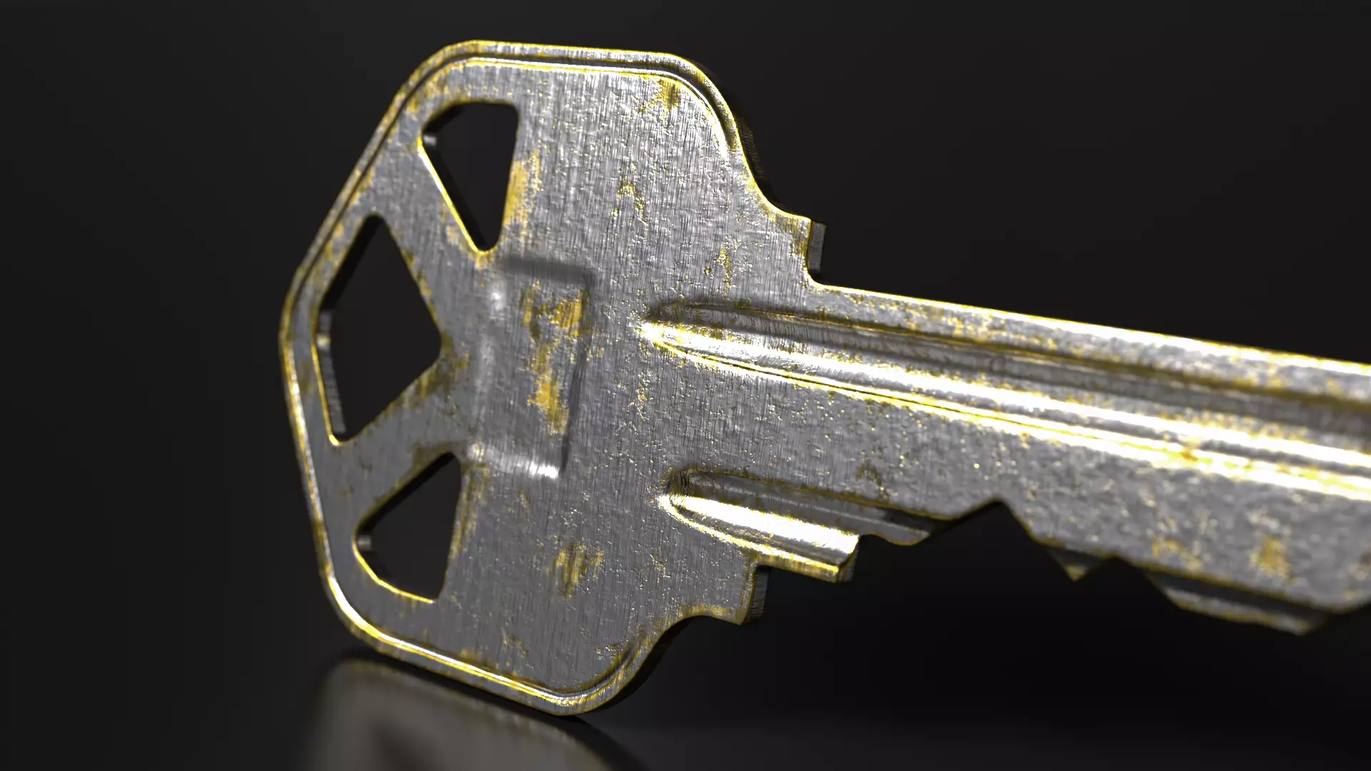 Photorealistic Key 3D Model 3D model_1