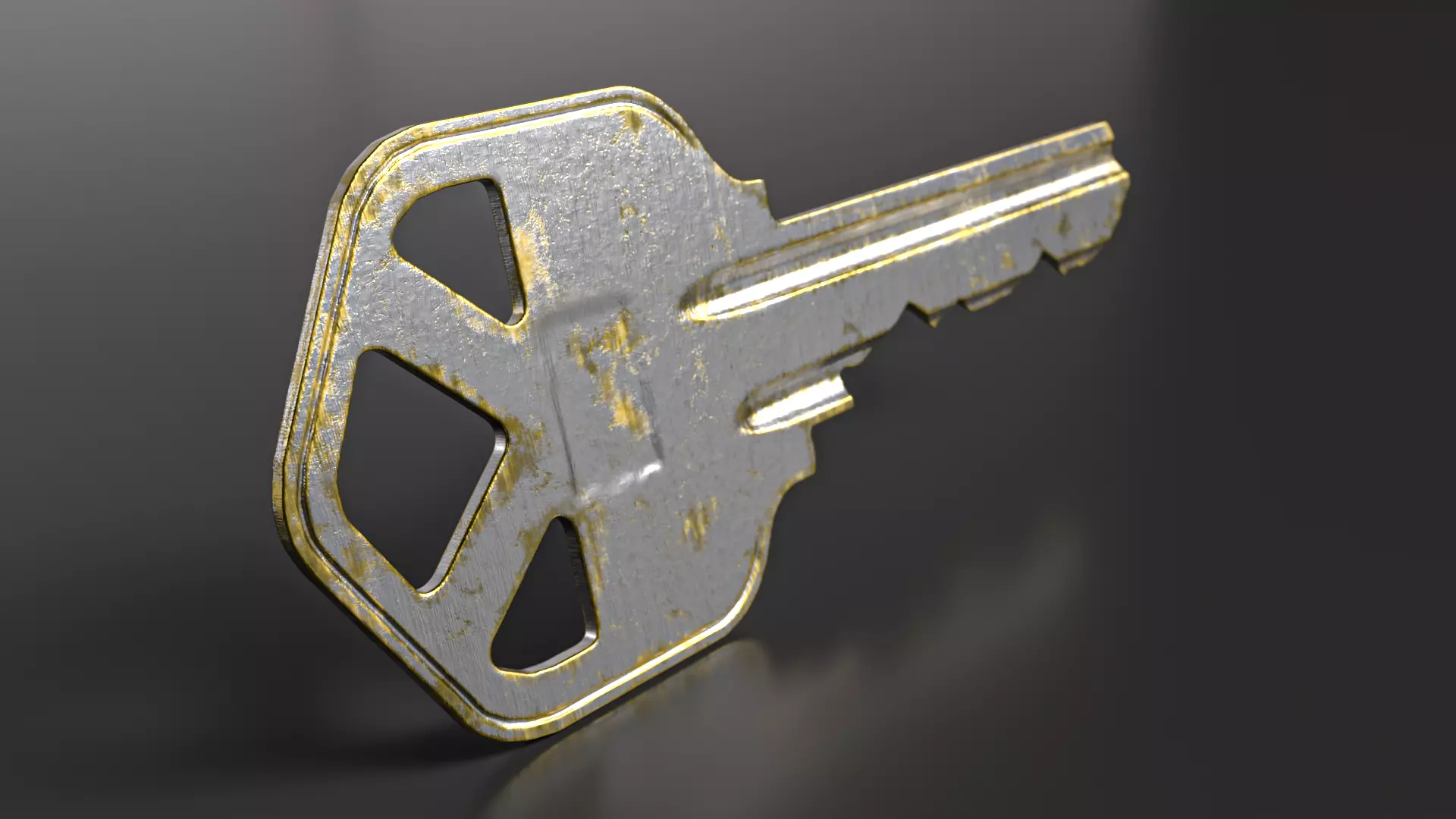 Photorealistic Key 3D Model 3D model_9