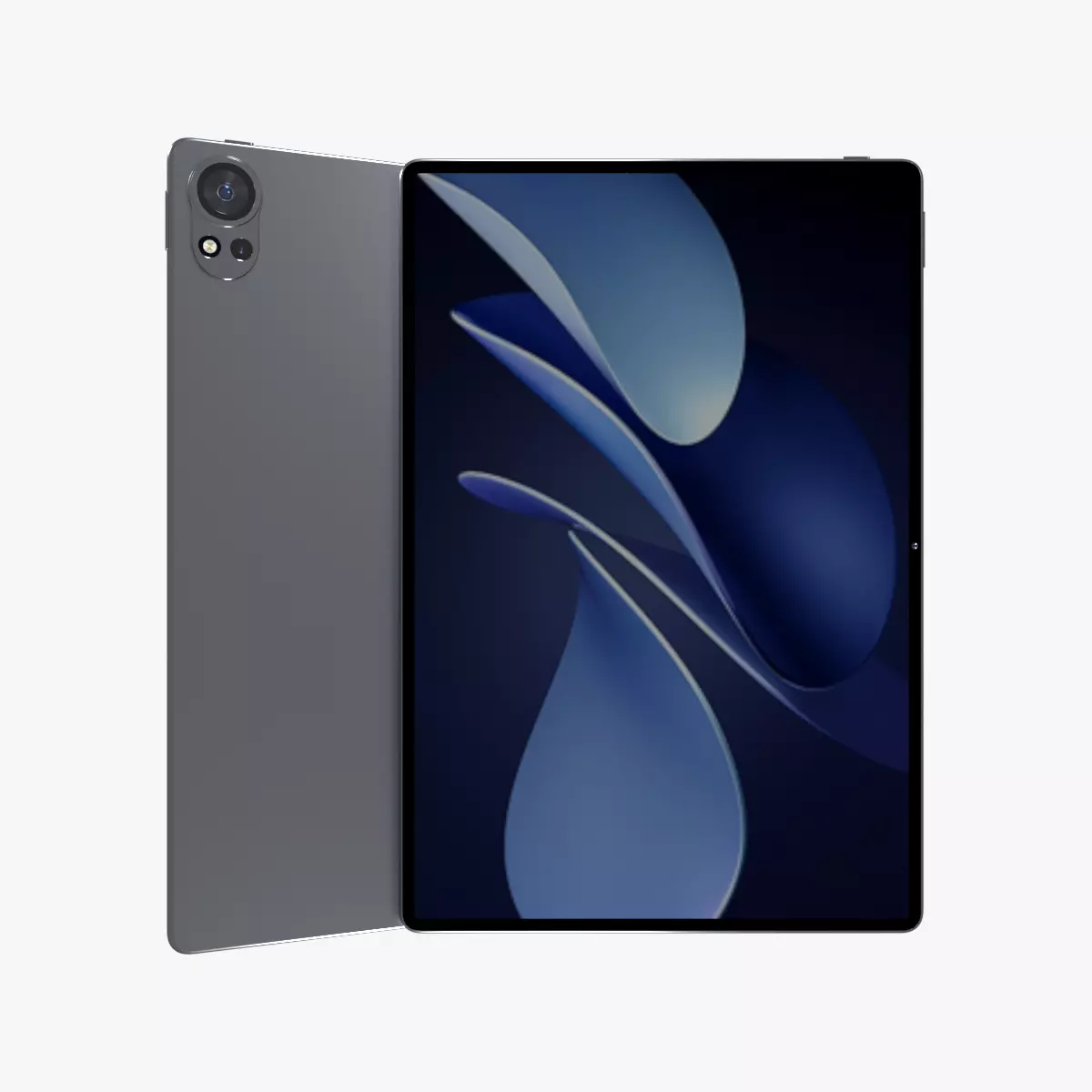 Huawei MatePad Air Gray 2025 Low-poly 3D model_0