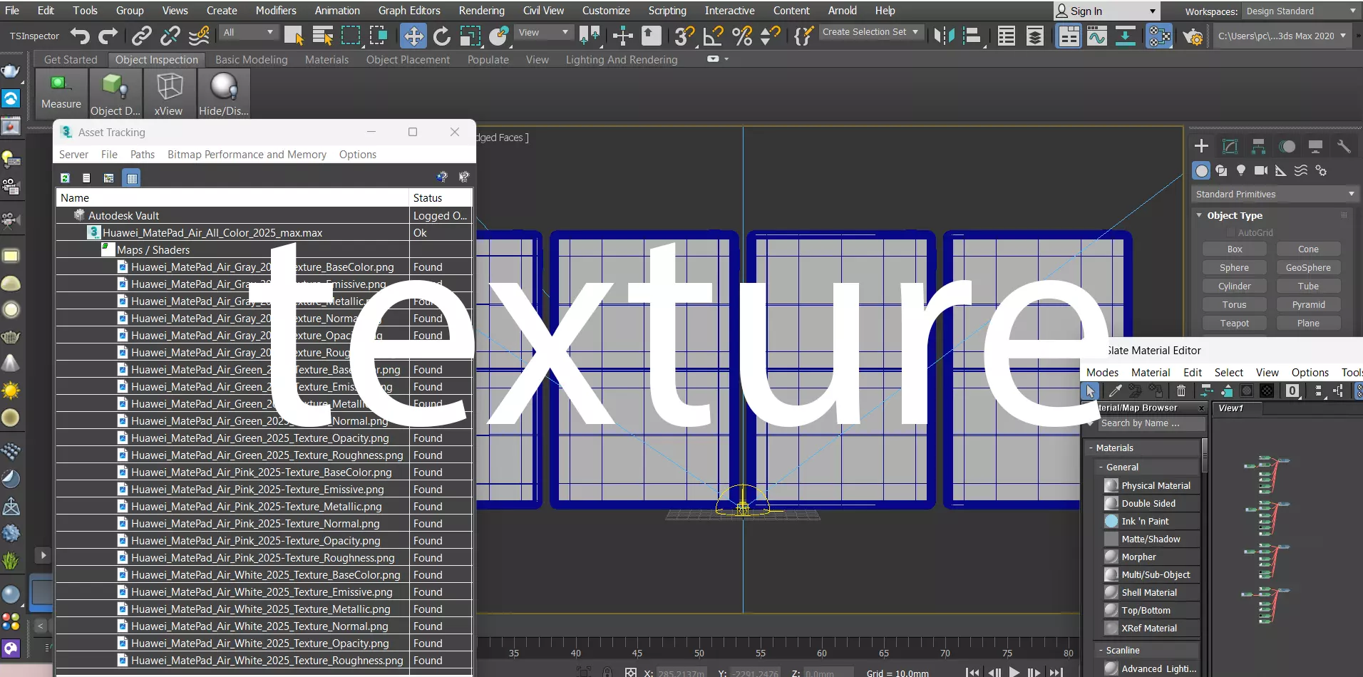 Huawei MatePad Air All Color 2025 Low-poly 3D model_27