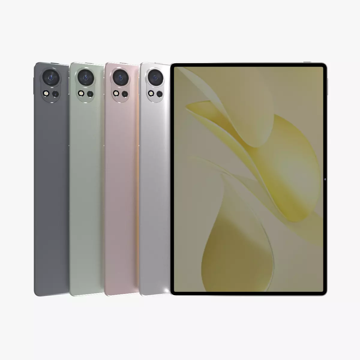 Huawei MatePad Air All Color 2025 Low-poly 3D model_0