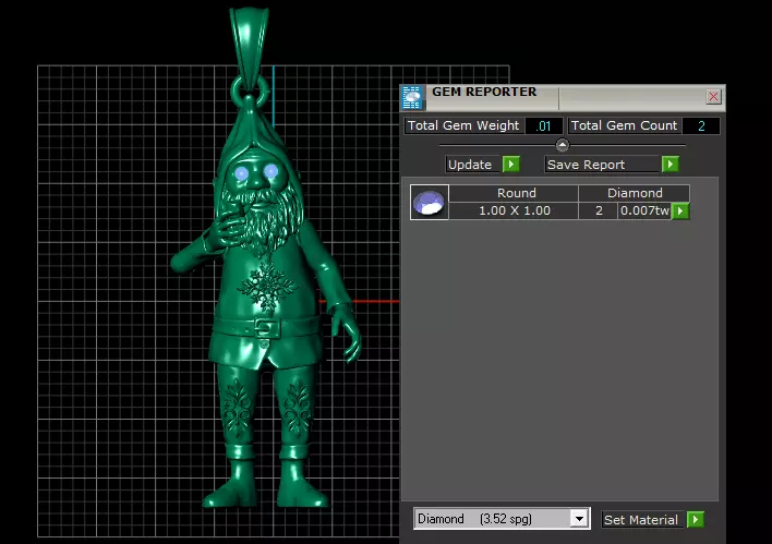 DWARF PENDANT 3ED 3D print model_6