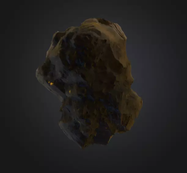 Floating Ember Rock Volcanic Fantasy Environment Texture_10