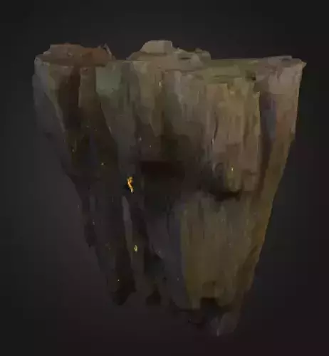 Floating Ember Rock Volcanic Fantasy Environment Texture