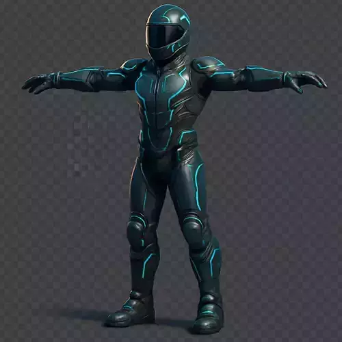 Bike racer characters 