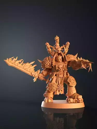 Traitor Heavy Champion 3D print model