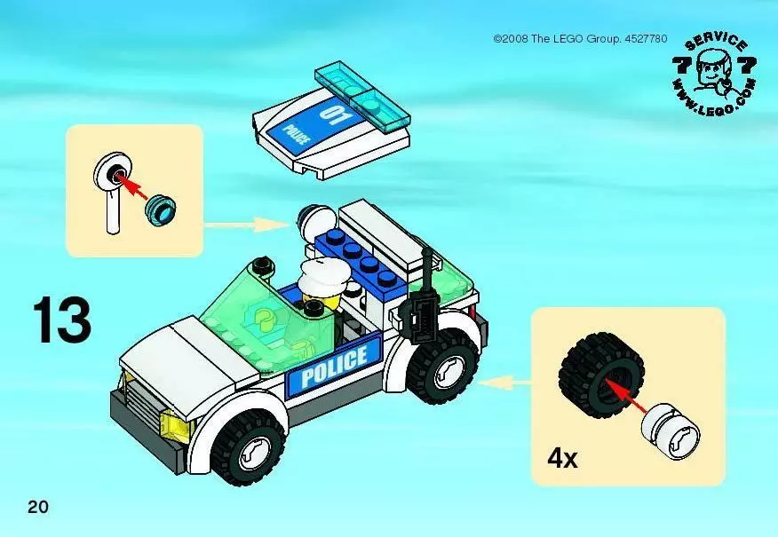 TwindBricks3D - 7744 Police Headquarters 3D print model_34