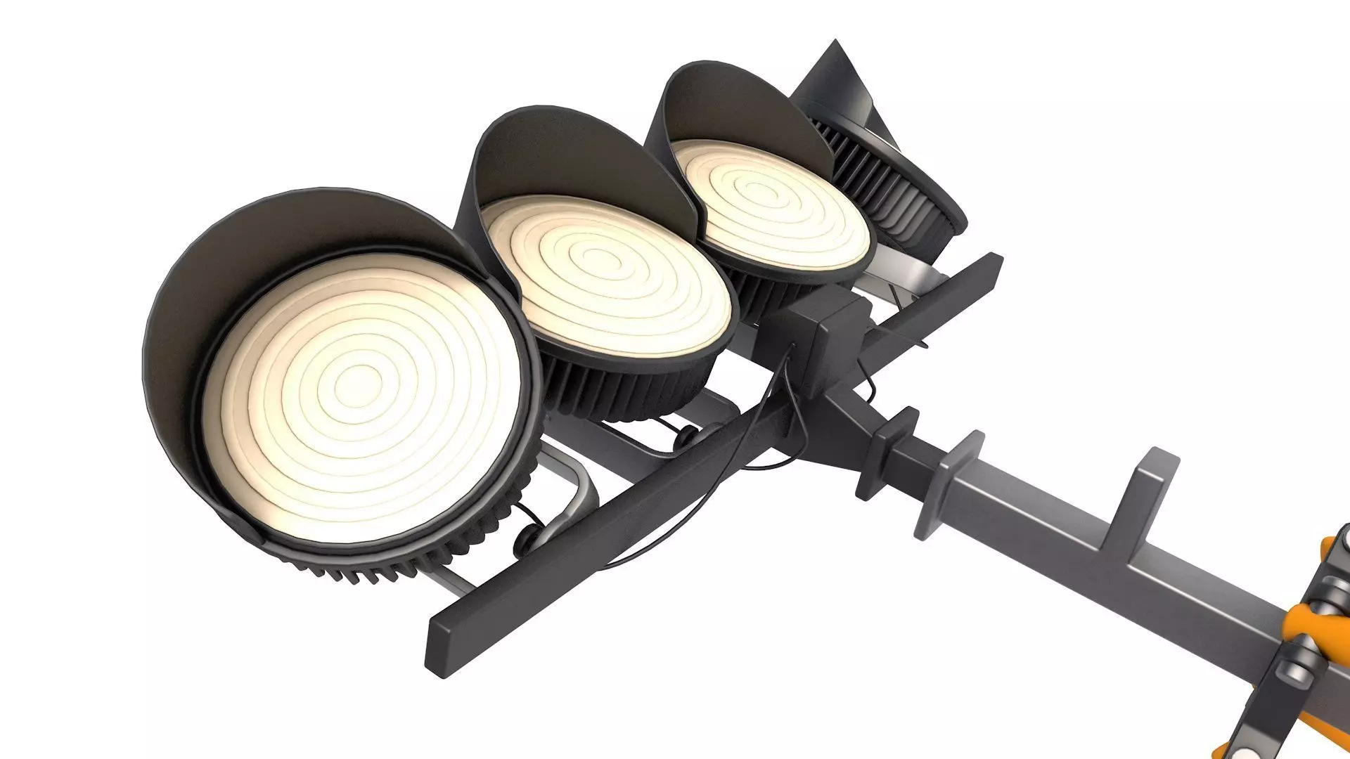 Stadium Light  3D model_3