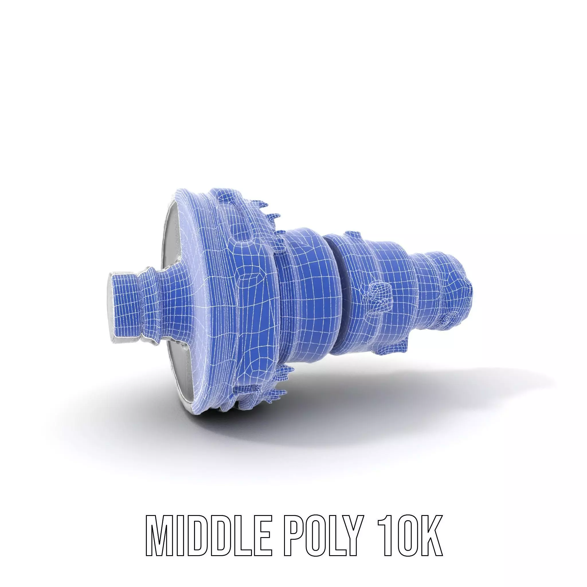Jet Engine Model Pack with Detailed Components Low-poly 3D model_19