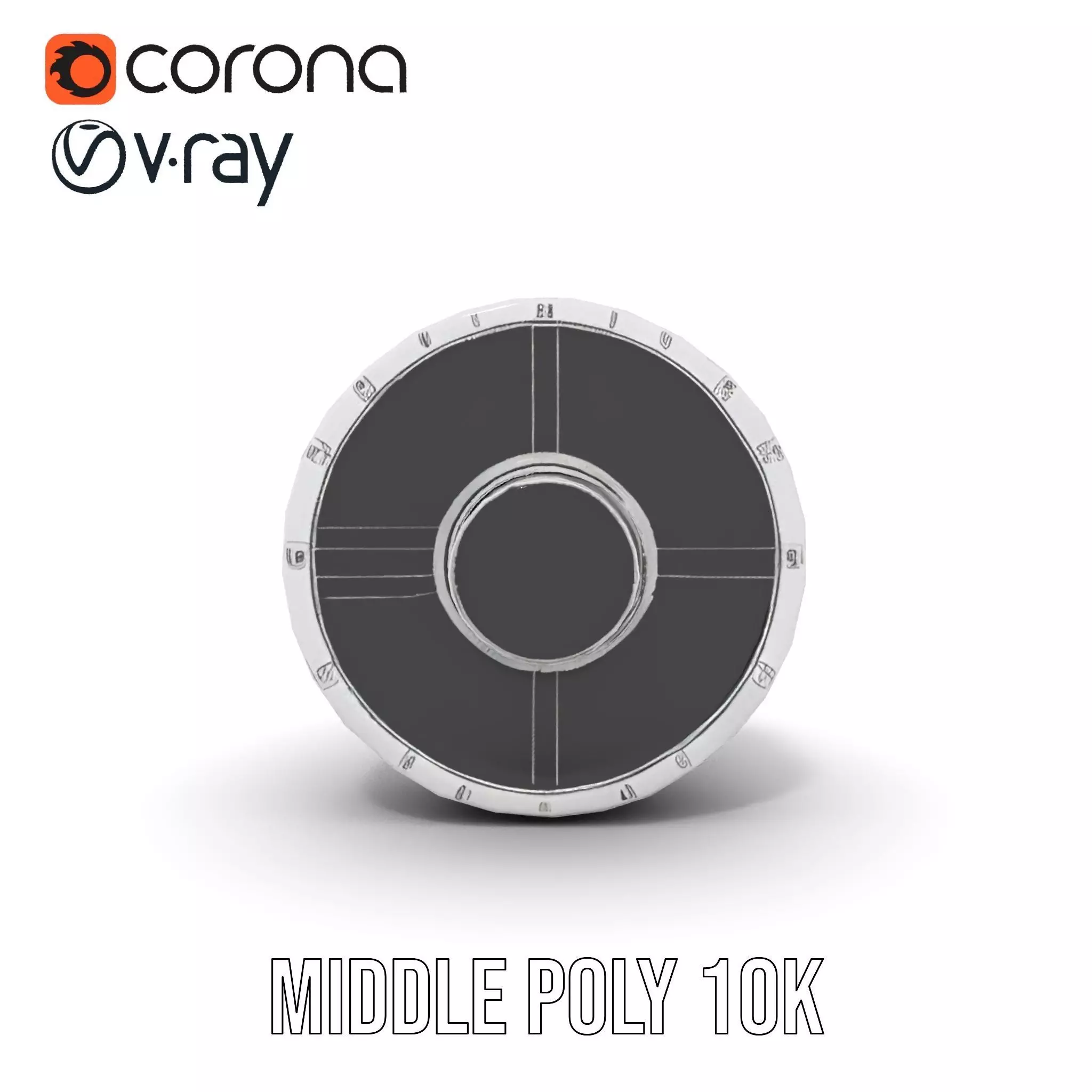 Jet Engine Model Pack with Detailed Components Low-poly 3D model_7