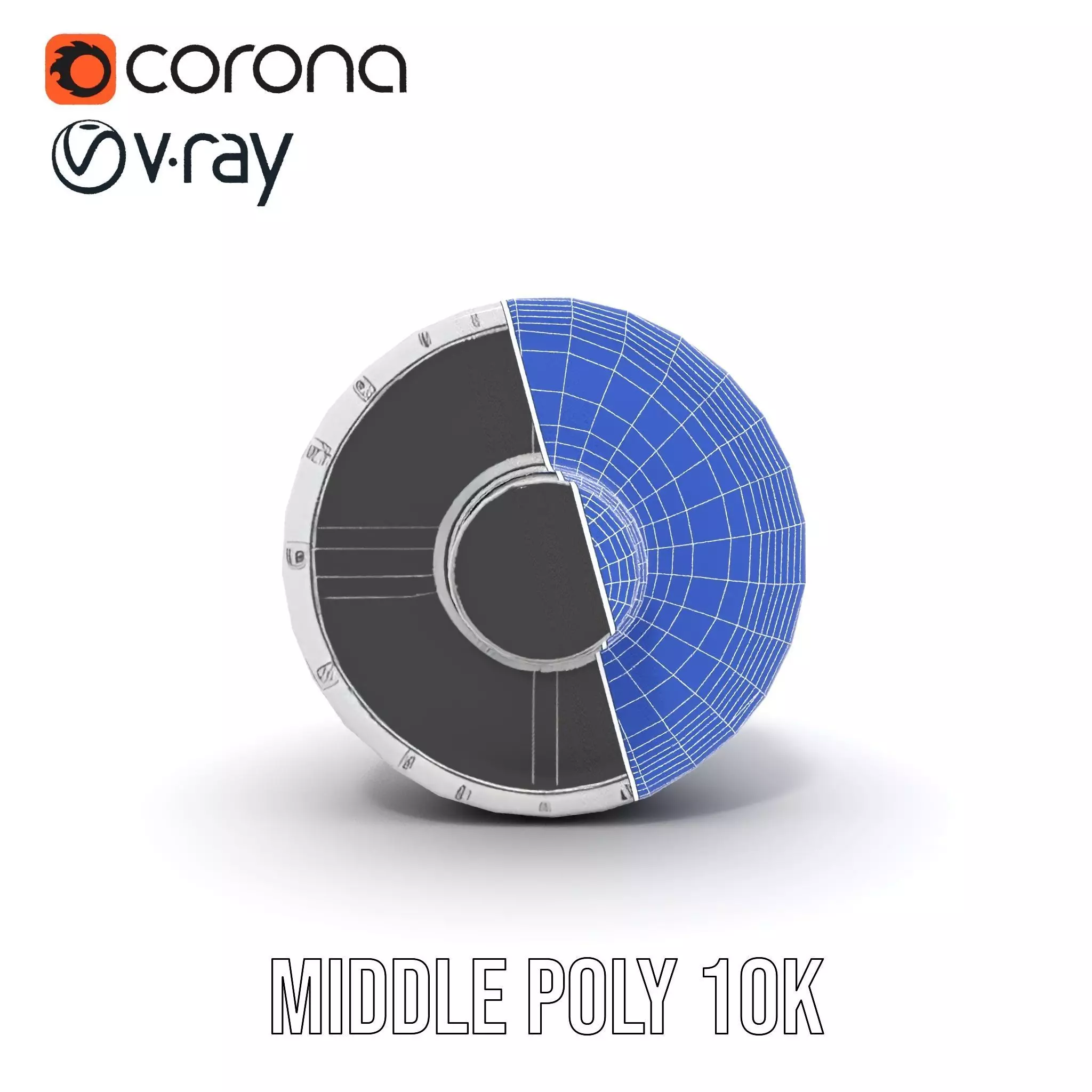 Jet Engine Model Pack with Detailed Components Low-poly 3D model_27