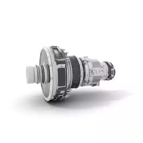Jet Engine Model Pack with Detailed Components Low-poly 3D model