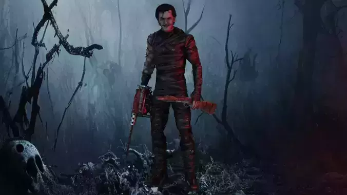 Ash Williams Savini Low-poly 3D model